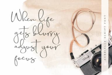 Aubrielle Font by Awanstudioz — Script Handwritten Font — thumbnail 5