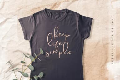 Aubrielle Font by Awanstudioz — Script Handwritten Font — thumbnail 7