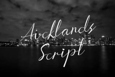 Aucklands Script Font by arfiardian — Script Handwritten Font — thumbnail 5