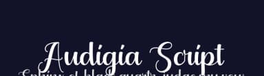 Audigia Script by Cut Story — Script Handwritten Font — thumbnail 2