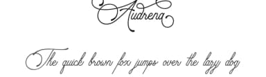 Audrena by PutraCetol Studio — Script Handwritten Font — thumbnail 1