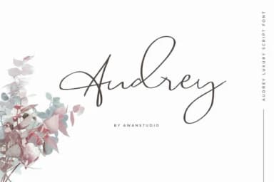 Audrey Font by Awanstudioz — Script Handwritten Font — thumbnail 1