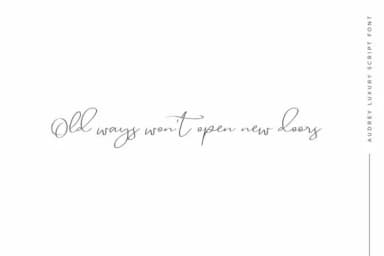 Audrey Font by Awanstudioz — Script Handwritten Font — thumbnail 8