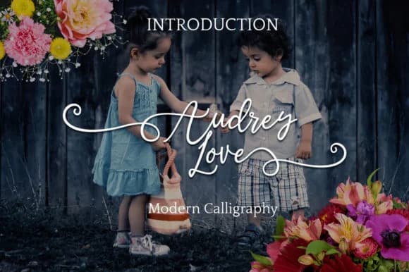 Audrey Love Font by famco.typefoundry — Script Handwritten Font