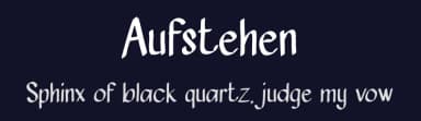 Aufstehen by Studio Hello Good — Script Handwritten Font — thumbnail 2