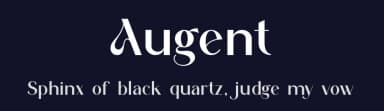 Augent by Slide Shoot Type — Sans Serif Font — thumbnail 2