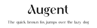 Augent by Slide Shoot Type — Sans Serif Font — thumbnail 1