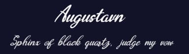 Augustavn by Oreon Studio — Script Handwritten Font — thumbnail 2