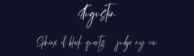 Augustin by Achmad Yani — Script Handwritten Font — thumbnail 2