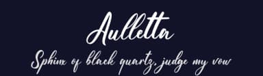 Aulletta by NanaNissa — Script Handwritten Font — thumbnail 2