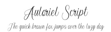 Auloriel Script by Muwatta Studio — Script Handwritten Font — thumbnail 1