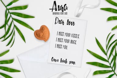 Aura Font by Latin Vibes — Script Handwritten Font — thumbnail 6