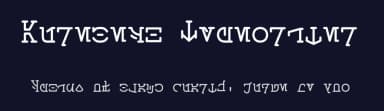 Aurebesh Typewriter by AurekFonts — Dingbats Font — thumbnail 2