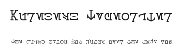 Aurebesh Typewriter by AurekFonts — Dingbats Font