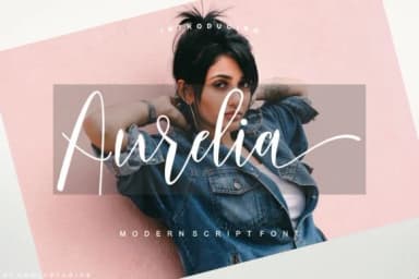 Aurelia Script Font by nowlystudios — Script Handwritten Font — thumbnail 1