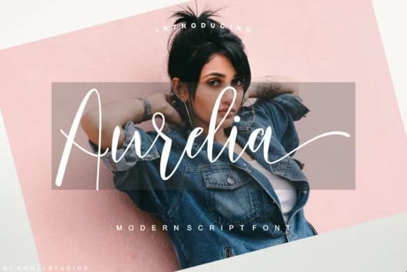 Aurelia Script Font by nowlystudios — Script Handwritten Font