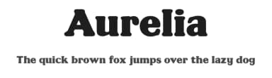 Aurelia by Andarina — Serif Font — thumbnail 1