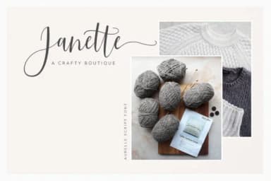 Aurelle Font by sancreastd. — Script Handwritten Font — thumbnail 4