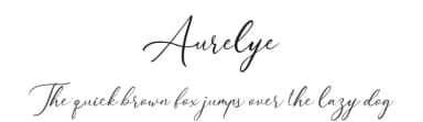 Aurelye by Creatype Studio — Script Handwritten Font — thumbnail 1