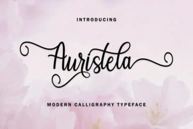Auristela Script Font by zulkhairilettering — Script Handwritten Font — thumbnail 1