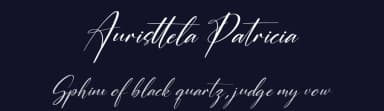 Auristtela Patricia by Perspectype Studio - Letterena.com — Script Handwritten Font — thumbnail 2