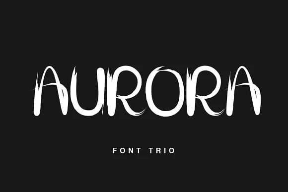 Aurora Font by Factory738 — Script Handwritten Font