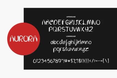 Aurora Font by Factory738 — Script Handwritten Font — thumbnail 5