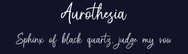 Aurothesia by Sizimon.id — Script Handwritten Font — thumbnail 2