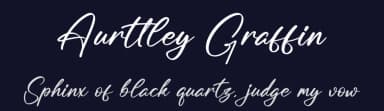 Aurttley Graffin by Letterena Studios — Script Handwritten Font — thumbnail 2