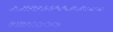 Auslan Finger Spelling by Domenico Ventura — Dingbats Font — thumbnail 3