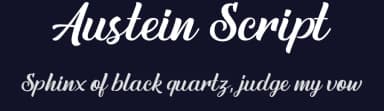 Austein Script by Letterflow — Script Handwritten Font — thumbnail 2