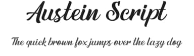 Austein Script by Letterflow — Script Handwritten Font — thumbnail 1