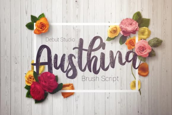 Austhina Font by Debut Studio — Script Handwritten Font