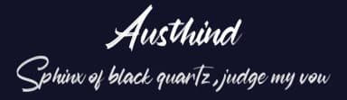 Austhind by StringLabs Creative Studio — Script Handwritten Font — thumbnail 2