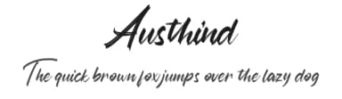 Austhind by StringLabs Creative Studio — Script Handwritten Font — thumbnail 1