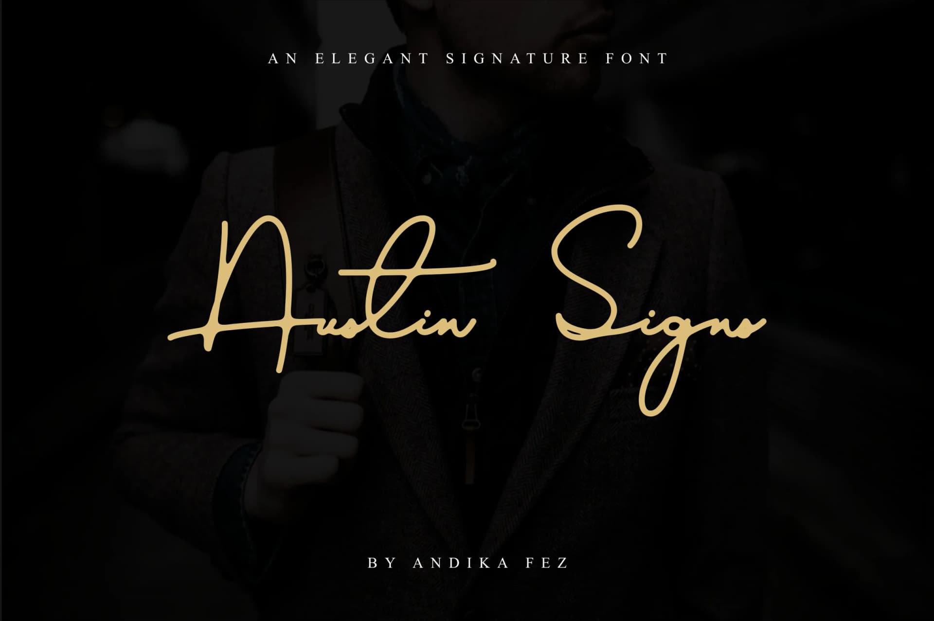 Austin Signs Font by andikafez — Script Handwritten Font