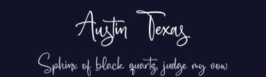 Austin Texas by Perspectype Studio - Letterena.com — Script Handwritten Font — thumbnail 2