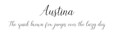 Austina by Amarlettering - Takiy — Script Handwritten Font — thumbnail 1