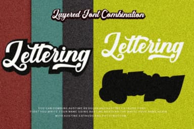 Austine Font by LetterFreshStudio — Script Handwritten Font — thumbnail 6