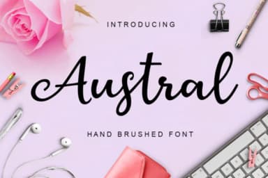 Austral Font by Stellar Studio — Script Handwritten Font — thumbnail 1