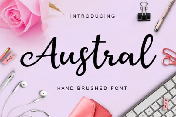 Austral Font by Stellar Studio — Script Handwritten Font