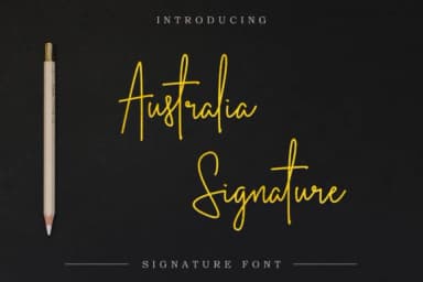 Australia Font by Cherryline Master — Script Handwritten Font — thumbnail 1