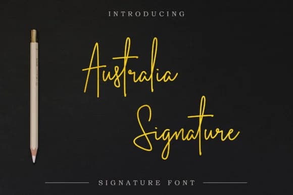 Australia Font by Cherryline Master — Script Handwritten Font
