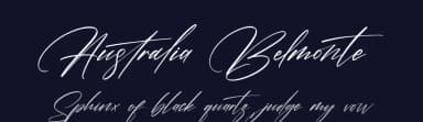 Australia Belmonte by Letterena Studios — Script Handwritten Font — thumbnail 2