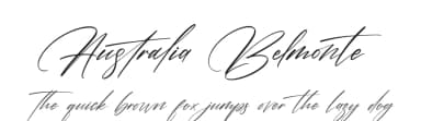 Australia Belmonte by Letterena Studios — Script Handwritten Font — thumbnail 1