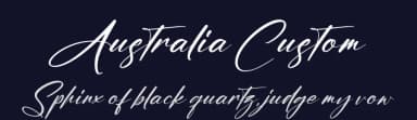 Australia Custom by Perspectype Studio - Letterena.com — Script Handwritten Font — thumbnail 2