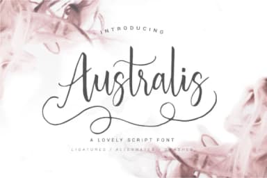 Australis Font by NendesKombet — Script Handwritten Font — thumbnail 1