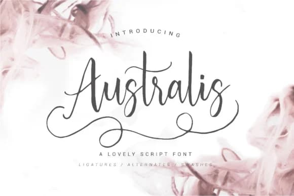 Australis Font by NendesKombet — Script Handwritten Font
