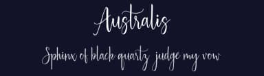 Australis by NendesKombet — Script Handwritten Font — thumbnail 2