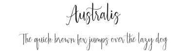 Australis by NendesKombet — Script Handwritten Font — thumbnail 1